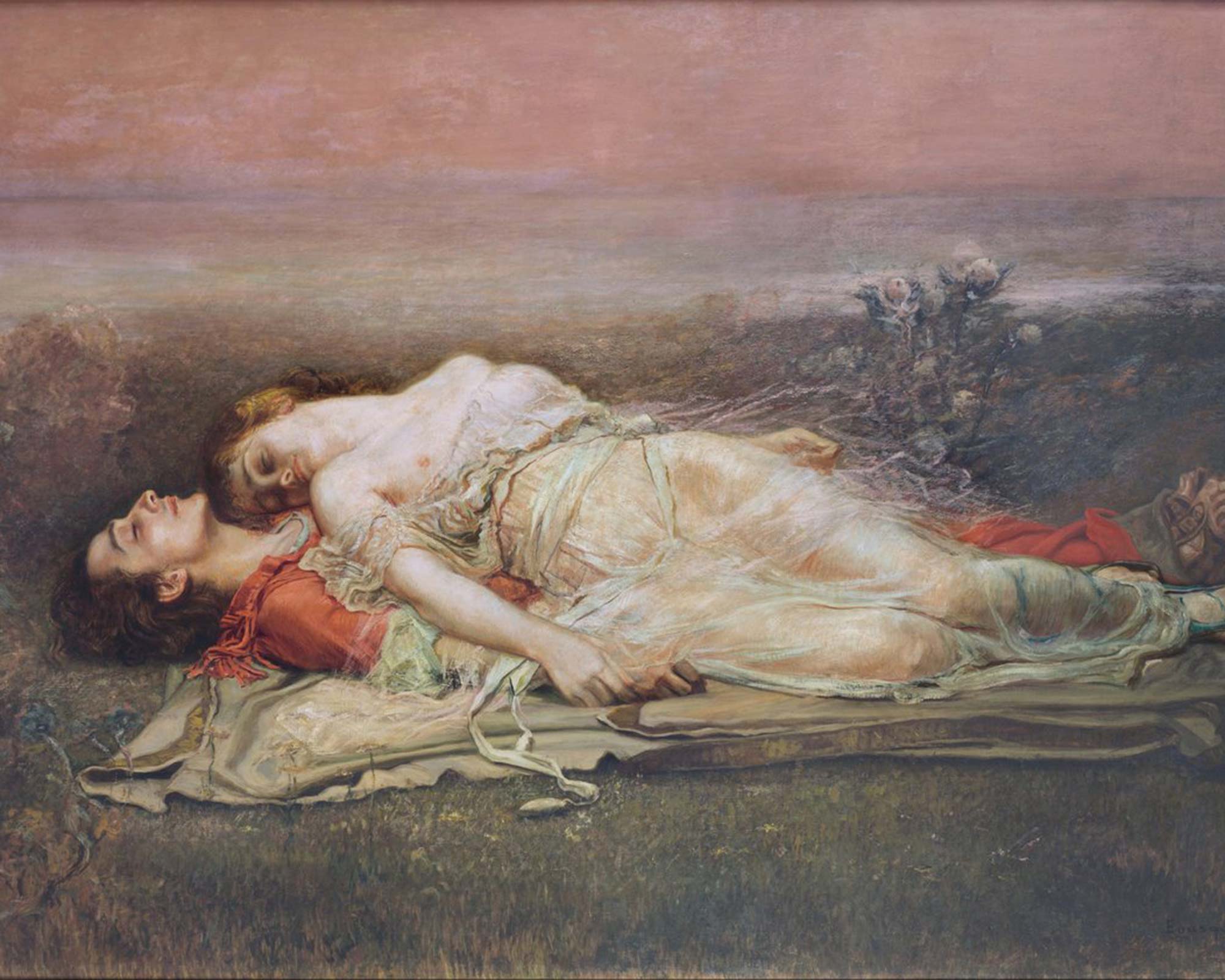 Tristão e Isolda (morte), Rogelio de Egusquiza (1910)